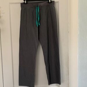 Figs Livingston Heather Gray Scrub Pants